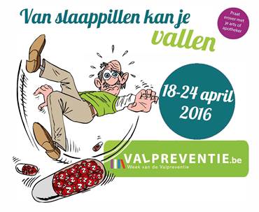 Van slaappillen kan je vallen